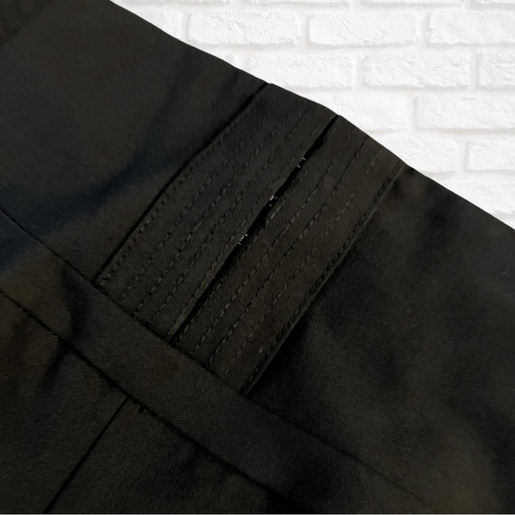 Express Pencil Skirt Black w/Leopard-Print | Express Design Studio | Size 0 - Picture 7 of 7